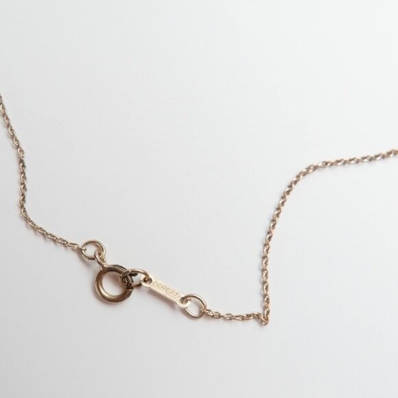 Authentic Preowned Tiffany & Co. Silver Bean Necklace (Small) - Picture 4 of 8